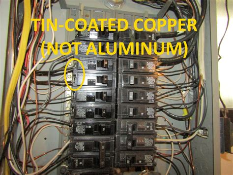 how to convert aluminum wiring at the electrical power box|aluminum wiring fix.